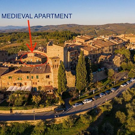 Old Medieval Apartment San Donato in Poggio Exterior photo