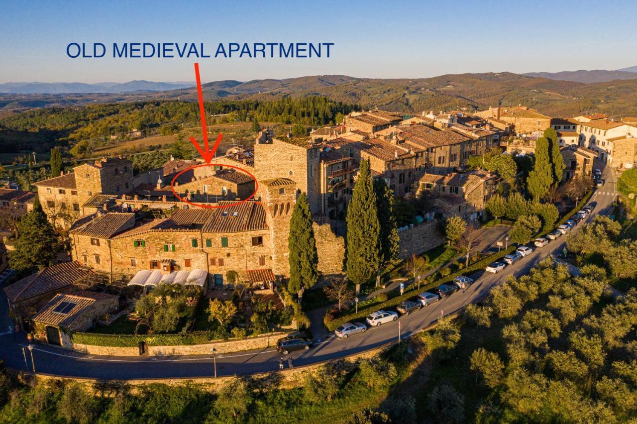 Old Medieval Apartment San Donato in Poggio Exterior photo